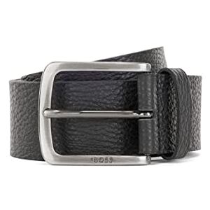 Boss Mens Jor-Gr Sz40 Branded-buckle belt in Italian leather Boss Mens Jor-Gr Sz40 Branded-buckle belt in Italian leather