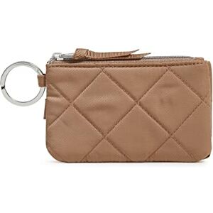 Vera Bradley Women's Performance Twill Deluxe Zip Id Case Wallet with RFID Protection, Meadowlark Tan, One Size Vera Bradley Women's Performance Twill Deluxe Zip Id Case Wallet with RFID Protection, Meadowlark Tan, One Size