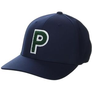 pumagolf Puma Golf Men's Chenille P Cap, Deep Navy-Vine, One Size pumagolf Puma Golf Men's Chenille P Cap, Deep Navy-Vine, One Size