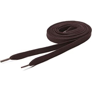 Underground Kulture Dark Brown Shoelaces Flat Coloured Replacement Colour For Trainers Sneakers Universal Sports Unisex Skate Shoe Laces (11mm X 120cm)