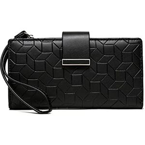 ZXSXDSAX Wallet for Women Women's Long Wallet Fashion Ladies Money Bag Large-capacity Wallet with Wristband Zipper Coin Purse(Color:Schwarz) ZXSXDSAX Wallet for Women Women's Long Wallet Fashion Ladies Money Bag Large-capacity Wallet with Wristband Zipper Coin Purse(Color:Schwarz)