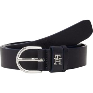 Tommy Hilfiger Women's Essential Effortless Leather Belt, Blue (Space Blue), 53,1 inches Tommy Hilfiger Women's Essential Effortless Leather Belt, Blue (Space Blue), 53,1 inches