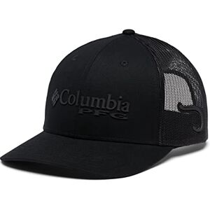 Columbia Unisex PFG Mesh Snap Back Ball Cap, Black, Hook Columbia Unisex PFG Mesh Snap Back Ball Cap, Black, Hook