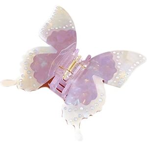 XIAHIOPT Summer-vibe Hair Claw Clips Hair Jaw Clip Butterfly Hair Catch Barrettes Ponytail Holder Hair Props XIAHIOPT Summer-vibe Hair Claw Clips Hair Jaw Clip Butterfly Hair Catch Barrettes Ponytail Holder Hair Props