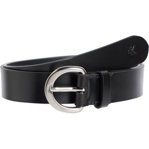 Calvin Klein Women's Casual Pin Buckle 3 cm Leather Belt, Beige (Black/Pewter), 41.3 inches Calvin Klein Women's Casual Pin Buckle 3 cm Leather Belt, Beige (Black/Pewter), 41.3 inches
