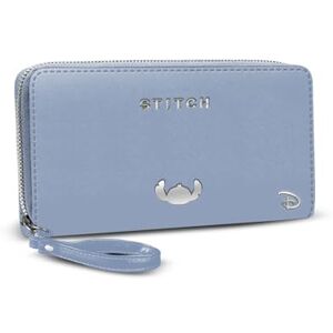 Disney Lilo and Stitch Steel-Essential Wallet, Blue, 19 x 10 cm Disney Lilo and Stitch Steel-Essential Wallet, Blue, 19 x 10 cm