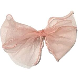 Ranuw Sweet Ribbon Bowknot Hair Clip For Women Girls Handmade Hairpin Hair Barrettes Mesh Yarn Headwear Hair Accessories Fancy Hair Decoration Ranuw Sweet Ribbon Bowknot Hair Clip For Women Girls Handmade Hairpin Hair Barrettes Mesh Yarn Headwear Hair Accessories Fancy Hair Decoration