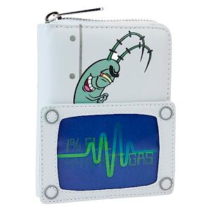 Loungefly SpongeBob Squarepants - SpongeBob Plankton - Wallet - Spongebob Squarepants - Amazon Exclusive - Cute Collectable Purse - Gift Idea - Card Holder With Multiple Card Slots and Ladies