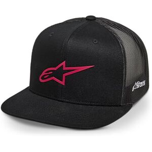 Alpinestars Men's Original Logo Trucker Hat Baseball Cap, Black/red, One Size Alpinestars Men's Original Logo Trucker Hat Baseball Cap, Black/red, One Size