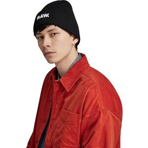 G-STAR Men's Effo RAW Long Beanie, Black (dk black D22301-C754-6484), PC G-STAR Men's Effo RAW Long Beanie, Black (dk black D22301-C754-6484), PC
