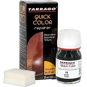 Tarrago Quick Color 25 Ml Leather, Smooth Leather And Canvas Shoe Dye And Accessories Quick-Drying Stain That Repairs And Protects Footwear From Small Wear