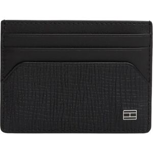 Tommy Hilfiger Men's TH Flag CC Holder AM0AM13707 Cardholder, Black (Black), One Size Tommy Hilfiger Men's TH Flag CC Holder AM0AM13707 Cardholder, Black (Black), One Size
