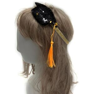 Shuade Graduation Sequins Doctoral Hat Shape Hair Hoop University Students Party Headband for Taking Photo Hairband Unisex Shuade Graduation Sequins Doctoral Hat Shape Hair Hoop University Students Party Headband for Taking Photo Hairband Unisex
