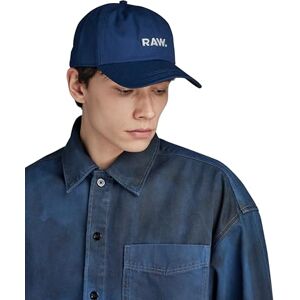 G-STAR Men's Avernus RAW Artwork Baseball Cap, Blue (ballpen blue D22308-C693-1822), PC G-STAR Men's Avernus RAW Artwork Baseball Cap, Blue (ballpen blue D22308-C693-1822), PC