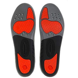 Sorbothane Sorbo Pro Insoles for Men and Women, Shock Absorbing, Anti Bacterial, Protection during Sport and Activity, Size 7 UK, 41 EU, Grey/Red Sorbothane Sorbo Pro Insoles for Men and Women, Shock Absorbing, Anti Bacterial, Protection during Sport and Activity, Size 7 UK, 41 EU, Grey/Red