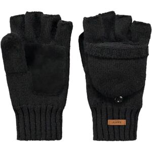 Barts Haakon Fingerless Wool Gloves Men mittens knit with lining Winter Autumn-Winter S/M black Barts Haakon Fingerless Wool Gloves Men mittens knit with lining Winter Autumn-Winter S/M black