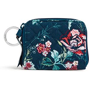 Vera Bradley Women's Petite Zip-Around Wallet with RFID Protection, Rose Toile-Recycled Cotton, One Size Vera Bradley Women's Petite Zip-Around Wallet with RFID Protection, Rose Toile-Recycled Cotton, One Size