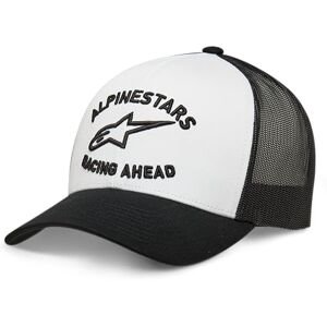 Alpinestars Heritage Trucker Hat Men's Baseball Cap, Bainco/Black/White, One Size Alpinestars Heritage Trucker Hat Men's Baseball Cap, Bainco/Black/White, One Size