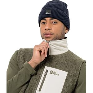 Jack Wolfskin pergamon Beanie Hat, Night Blue, M Jack Wolfskin pergamon Beanie Hat, Night Blue, M