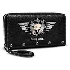 Betty Boop Motor Love-Essential Wallet, Black, 19 x 10 cm Betty Boop Motor Love-Essential Wallet, Black, 19 x 10 cm