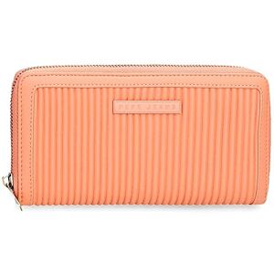 Pepe Jeans Aurora Wallet with card holder Orange 19.5x10x2 cm Synthetic leather Pepe Jeans Aurora Wallet with card holder Orange 19.5x10x2 cm Synthetic leather