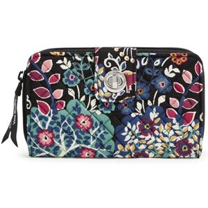 Vera Bradley Women's Cotton Turnlock Wallet with RFID Protection, Enchantment, One Size Vera Bradley Women's Cotton Turnlock Wallet with RFID Protection, Enchantment, One Size
