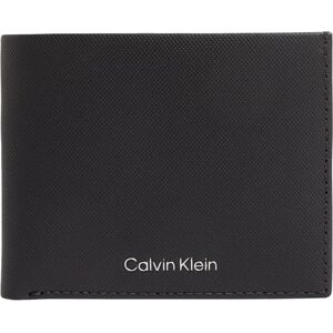 Calvin Klein Men’s Must Bifold Leather Wallet, Black (Black), One Size Calvin Klein Men’s Must Bifold Leather Wallet, Black (Black), One Size
