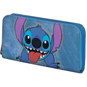 Disney Lilo and Stitch Updown-Essential Wallet, Blue, 19 x 10 cm Disney Lilo and Stitch Updown-Essential Wallet, Blue, 19 x 10 cm