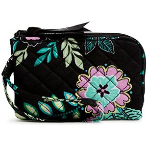 Vera Bradley Cotton Double Zip Id Case Wallet with RFID Protection, Island Garden Recycled Cotton, One Size Vera Bradley Cotton Double Zip Id Case Wallet with RFID Protection, Island Garden Recycled Cotton, One Size