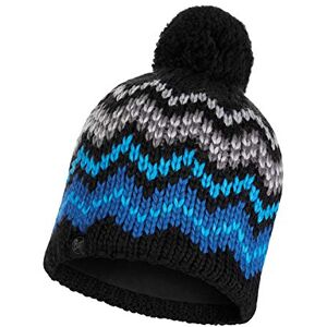Buff Men Danke Knitted and Full Polar Hat Black, Adult Buff Men Danke Knitted and Full Polar Hat Black, Adult
