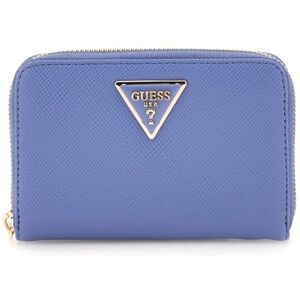 GUESS Women Laurel SLG Medium Zip Around Wallet, Stormy Blue, One Size GUESS Women Laurel SLG Medium Zip Around Wallet, Stormy Blue, One Size