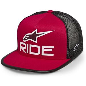Alpinestars Ride 4.0 Trucker Hat Men's Cap Red/Black/White One Size Alpinestars Ride 4.0 Trucker Hat Men's Cap Red/Black/White One Size