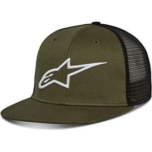 Alpinestars Men's Flatbill Corp Trucker Hat Snap Back Alpinestars Men's Flatbill Corp Trucker Hat Snap Back