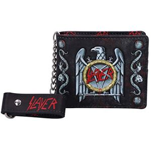 Nemesis Now Officially Licensed Slayer Eagle Logo Embossed Wallet Purse, Black, 11cm Nemesis Now Officially Licensed Slayer Eagle Logo Embossed Wallet Purse, Black, 11cm