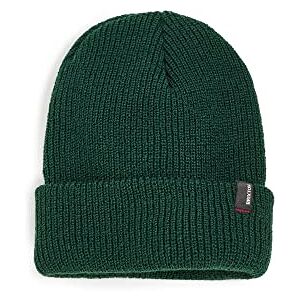 BRIXTON Men's Heist Beanie, Hunter Green, One Size BRIXTON Men's Heist Beanie, Hunter Green, One Size