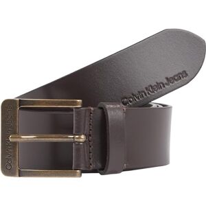Calvin Klein Jeans Men's Classic Square Buckle Leather Belt, Brown (Bitter Brown), 53,1 inches Calvin Klein Jeans Men's Classic Square Buckle Leather Belt, Brown (Bitter Brown), 53,1 inches