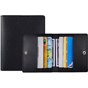 MUUYYI Bank Credit ID-Card Holder Ultra-Slim PU Leather Multi-Slot Fashion Card Case Purse Wallet for Women Men with Buckle MUUYYI Bank Credit ID-Card Holder Ultra-Slim PU Leather Multi-Slot Fashion Card Case Purse Wallet for Women Men with Buckle