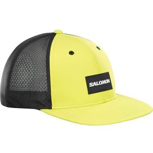 Salomon Trucker Unisex Flat Cap, Bold Style Versatile, Trail Running Hiking Recycled Content, and Breathable Comfort, Yellow, L/XL Salomon Trucker Unisex Flat Cap, Bold Style Versatile, Trail Running Hiking Recycled Content, and Breathable Comfort, Yellow, L/XL