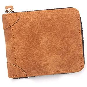 ZXSXDSAX Mens Wallets Printing Leather Men Wallet Clutch Two Zip Men Short Small Coin Purse Brand New Design Soft Mini Card Cash Holder Wallet(Color:Brown) ZXSXDSAX Mens Wallets Printing Leather Men Wallet Clutch Two Zip Men Short Small Coin Purse Brand New Design Soft Mini Card Cash Holder Wallet(Color:Brown)