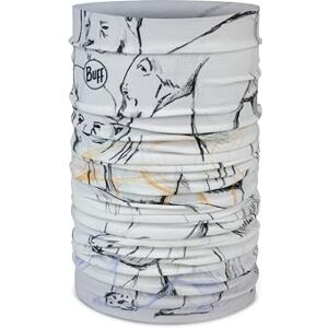 Buff ® Original EcoStretch Neckwarmer Youth, Scarf, Tubular, Multifunctional, Neck and Head, Running, Walking, Trekking, Sustainable, Lightweight, One Size, White Buff ® Original EcoStretch Neckwarmer Youth, Scarf, Tubular, Multifunctional, Neck and Head, Running, Walking, Trekking, Sustainable, Lightweight, One Size, White