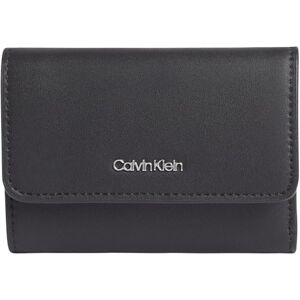 Calvin Klein Women's CK Must Small Trifold W/Zip LV04F1030G Wallets, Black (Black), One Size Calvin Klein Women's CK Must Small Trifold W/Zip LV04F1030G Wallets, Black (Black), One Size