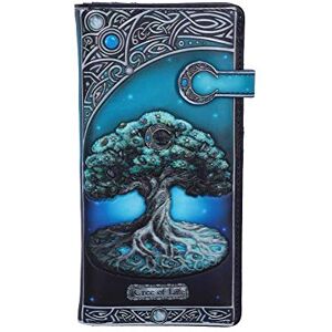 Nemesis Now B5174R0 Tree of Life Pagan Moon Embossed Polyurethane Purse, Spacious, Green, 18.5cm Nemesis Now B5174R0 Tree of Life Pagan Moon Embossed Polyurethane Purse, Spacious, Green, 18.5cm
