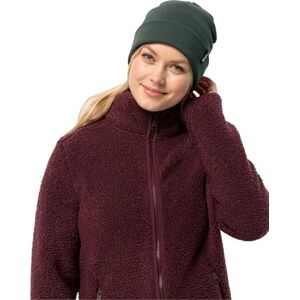 Jack Wolfskin Rib Beanie Hat, Black Olive, Standard Size Jack Wolfskin Rib Beanie Hat, Black Olive, Standard Size