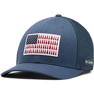 Columbia Mesh Tree Flag Ball Cap, Dark Mountain, Small/Medium Columbia Mesh Tree Flag Ball Cap, Dark Mountain, Small/Medium