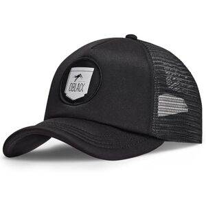 Oblack Baseball Cap with mesh Classic Kids Total Black Trucker Cap for Boys and Girls Unisex Padded Baseball Hat Adjustable Trucker Hat Fashion Teenager Accessories Oblack Baseball Cap with mesh Classic Kids Total Black Trucker Cap for Boys and Girls Unisex Padded Baseball Hat Adjustable Trucker Hat Fashion Teenager Accessories