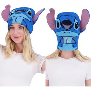 Disney Concept One Lilo and Stitch Winter Beanie Hat Knitted Stocking Cap, Blue/Cuffed, One Size Disney Concept One Lilo and Stitch Winter Beanie Hat Knitted Stocking Cap, Blue/Cuffed, One Size