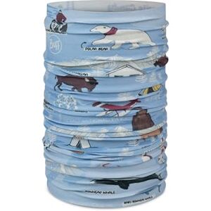 Buff ® Original EcoStretch Neckwarmer Kids, Scarf, Tubular, Multifunctional, Neck and Head, Running, Walking, Trekking, Sustainable, Lightweight, One Size, Grey Tordillo Buff ® Original EcoStretch Neckwarmer Kids, Scarf, Tubular, Multifunctional, Neck and Head, Running, Walking, Trekking, Sustainable, Lightweight, One Size, Grey Tordillo