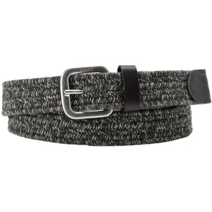 Levi's Men's Stretch Woven Web Ov Belt, Olive Night, 95 Levi's Men's Stretch Woven Web Ov Belt, Olive Night, 95