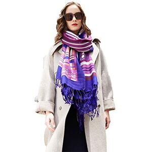 DANA XU 100% Merino Wool Extra Large Pashmina Blanket Travel Scarf Cashmere Wrap for Women Fall Winter Oversize Shawl Floral, 113 Purple, 96 * 43 INCHES DANA XU 100% Merino Wool Extra Large Pashmina Blanket Travel Scarf Cashmere Wrap for Women Fall Winter Oversize Shawl Floral, 113 Purple, 96 * 43 INCHES