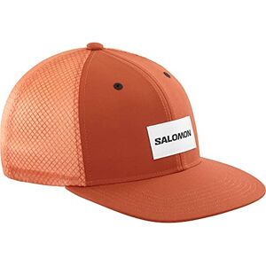 Salomon Trucker Unisex Cap with Flat Visor, Soft and Breathable Mesh, Recycled Fibers, Protect from the Sun, Bold Style, Orange, Large/Extra Large Salomon Trucker Unisex Cap with Flat Visor, Soft and Breathable Mesh, Recycled Fibers, Protect from the Sun, Bold Style, Orange, Large/Extra Large